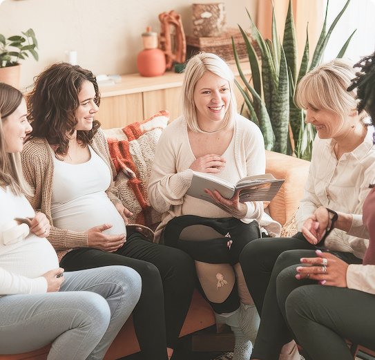 discussing-their-hopes-dreams-group-pregnant-women-sitting-down-together-share-their-fe